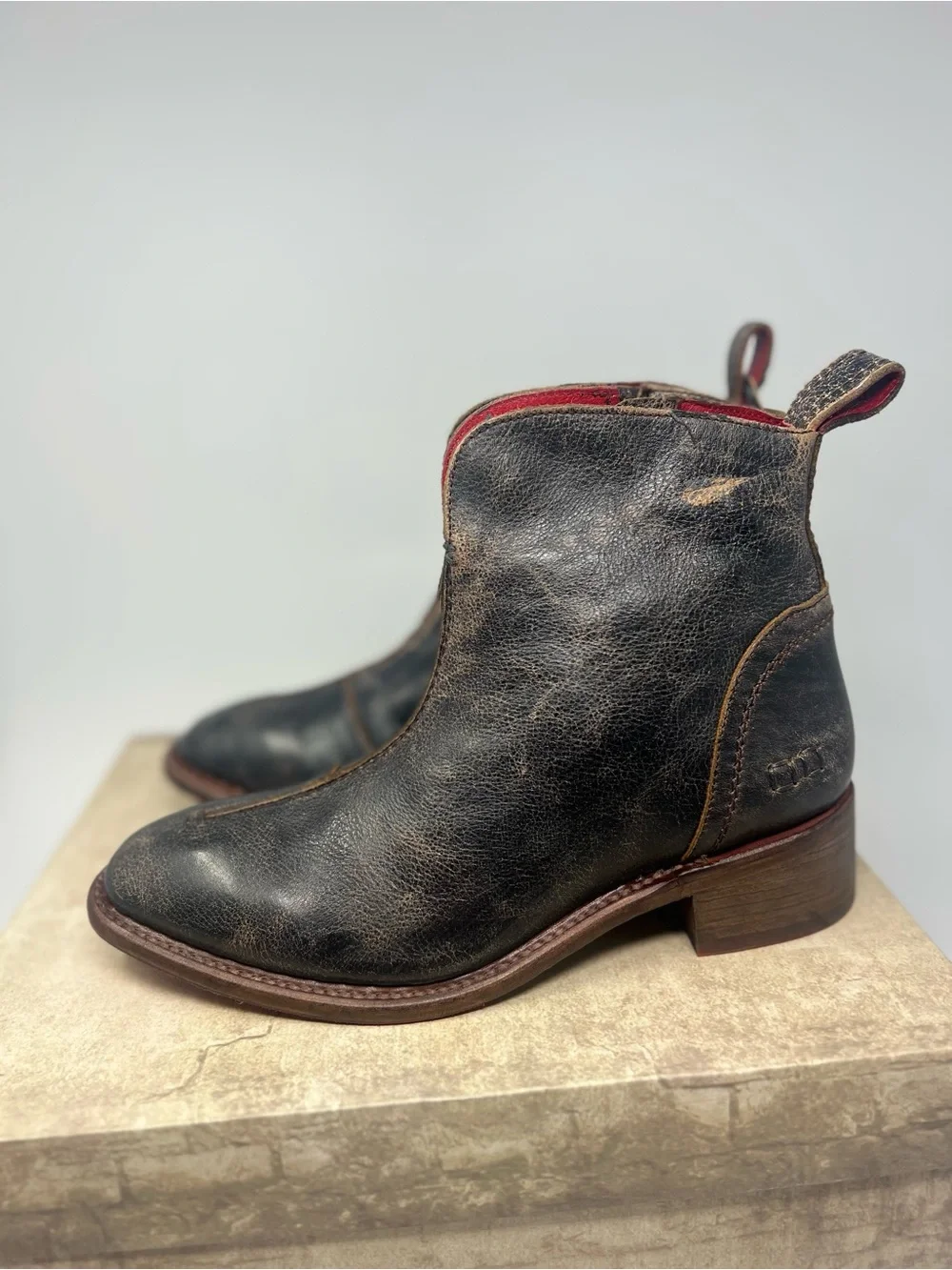 BedStu Tabitha Leather Boots Size 10